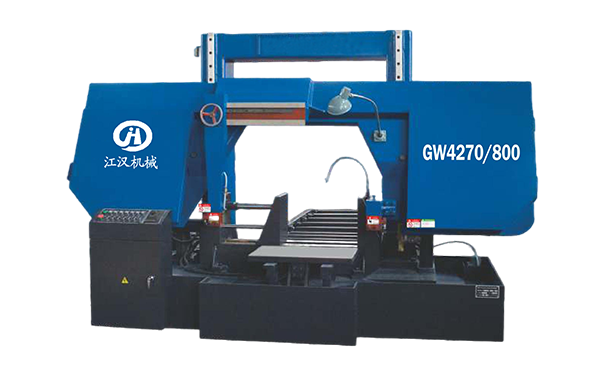 武陵GW4270/800双柱龙门卧式带锯床
